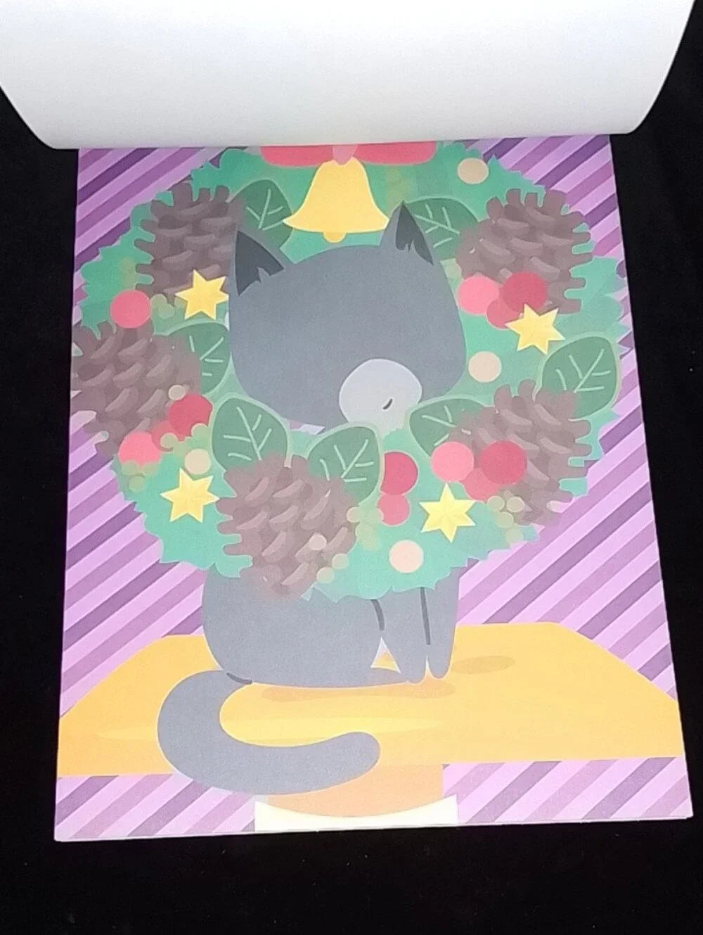 Holiday Pets Sticker Face Activity Book by bendon - Red & Green